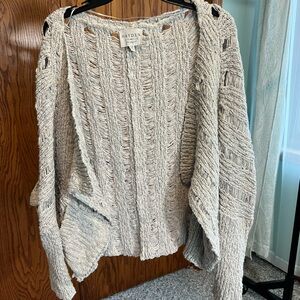 Hayden Women's Textured Cream Cardigan